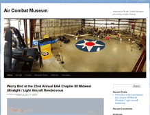 Tablet Screenshot of aircombatmuseum.org